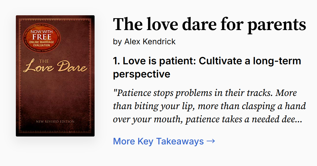 The Love Dare by Stephen Kendrick | Summary, Quotes, FAQ, Audio the-love-dare-by-stephen-kendrick-summary-quotes-faq-audio