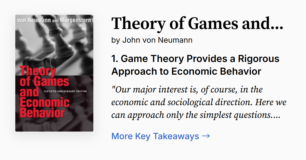 ビジネス・経済 Theory of Games & Economic Behavior Theory of Games and Economic Behavior: 60th Anniversary