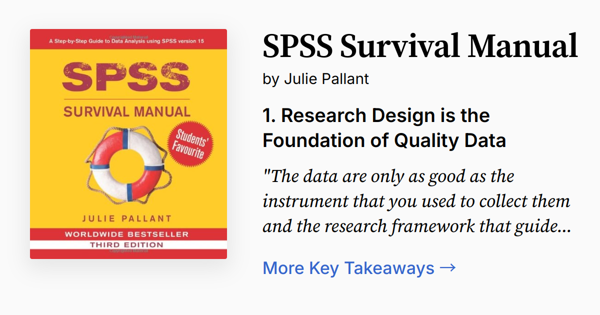 語学+参考書 SPSS Survival Manual: A Step by Step Guide to Data Analysis Using IBM SPSS SPSS Survival Manual: A step by step guide to data analysis