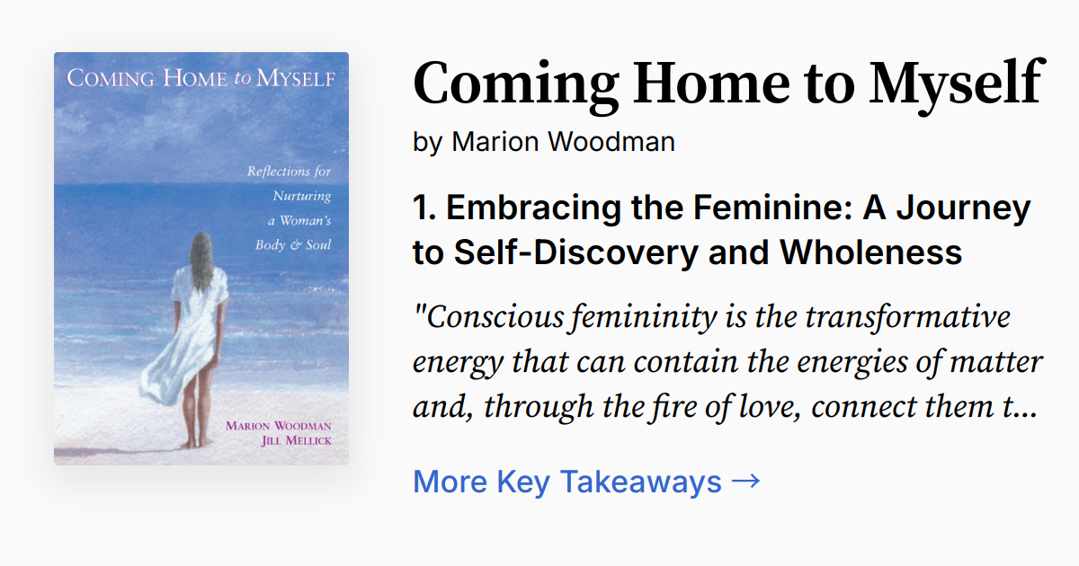 Coming Home to Myself | Summary, Quotes, FAQ, Audio