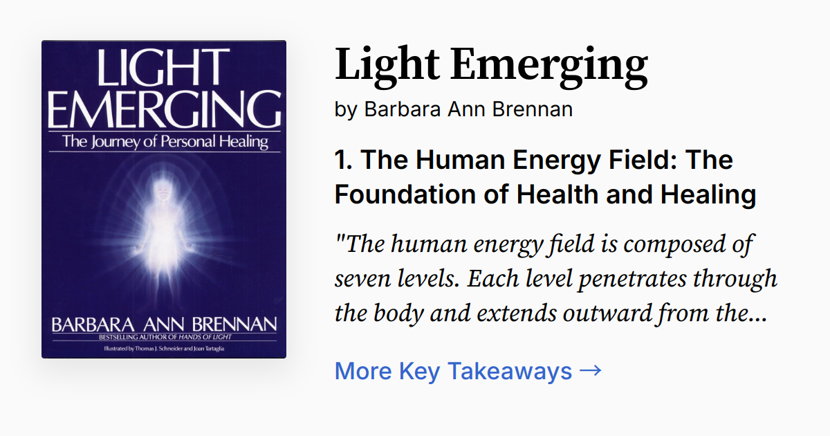 Light Emerging: The Journey of Personal Healing: Brennan