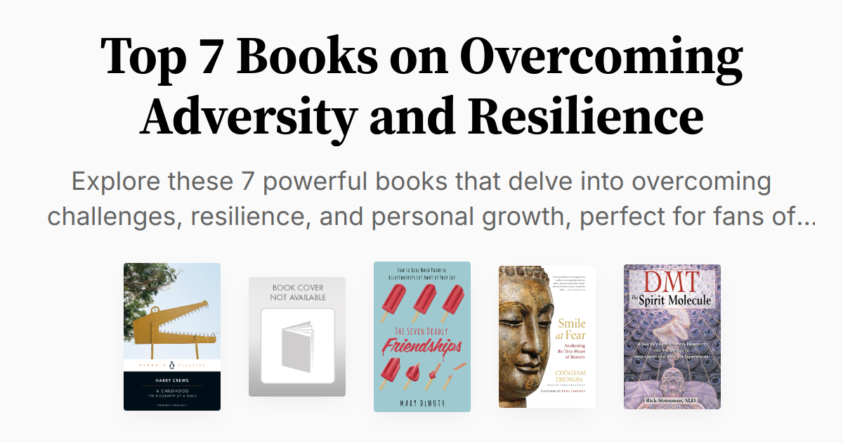 Top 7 Books on Adversity and Resilience Summary & Audio(03)